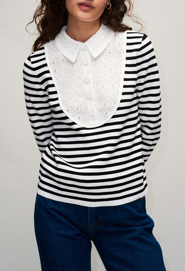 MYPOPYH19 MYPOPYH19 : Maille & Sweatshirts couleur MARINE