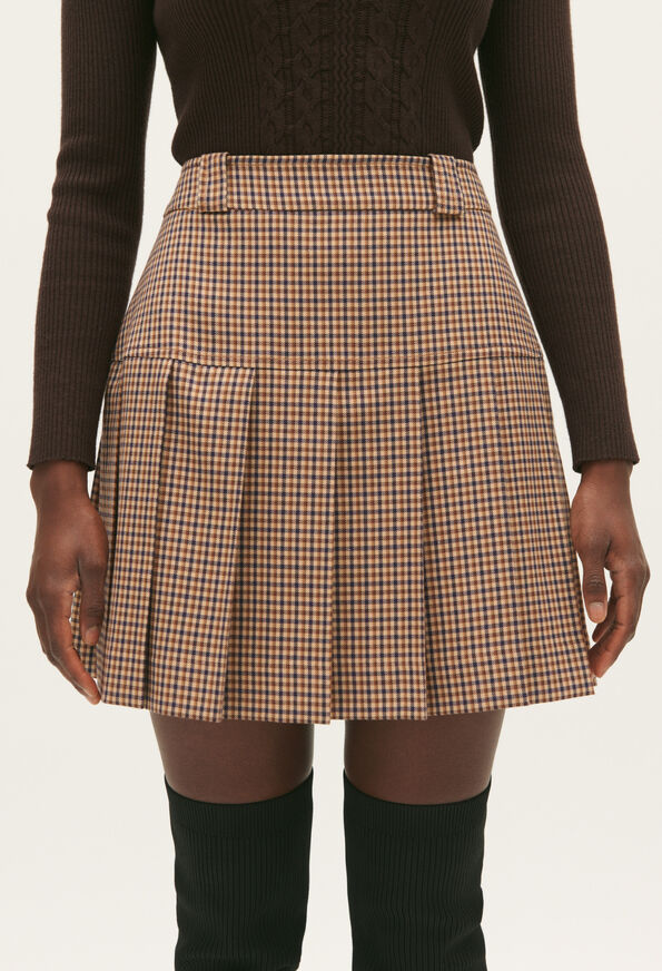 123SANDYCARREAUX : Short Skirts color MULTICOLORED