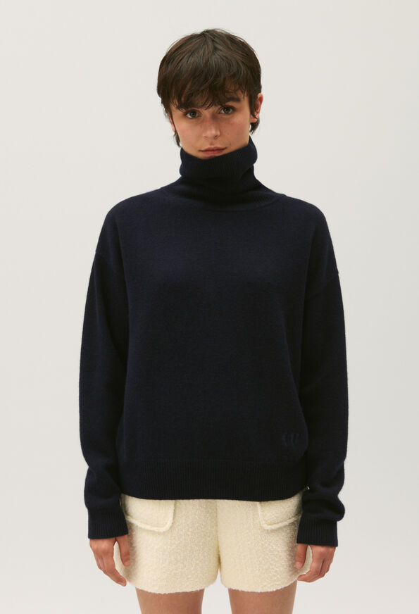 123MADISON : Maille & Sweatshirts couleur MARINE