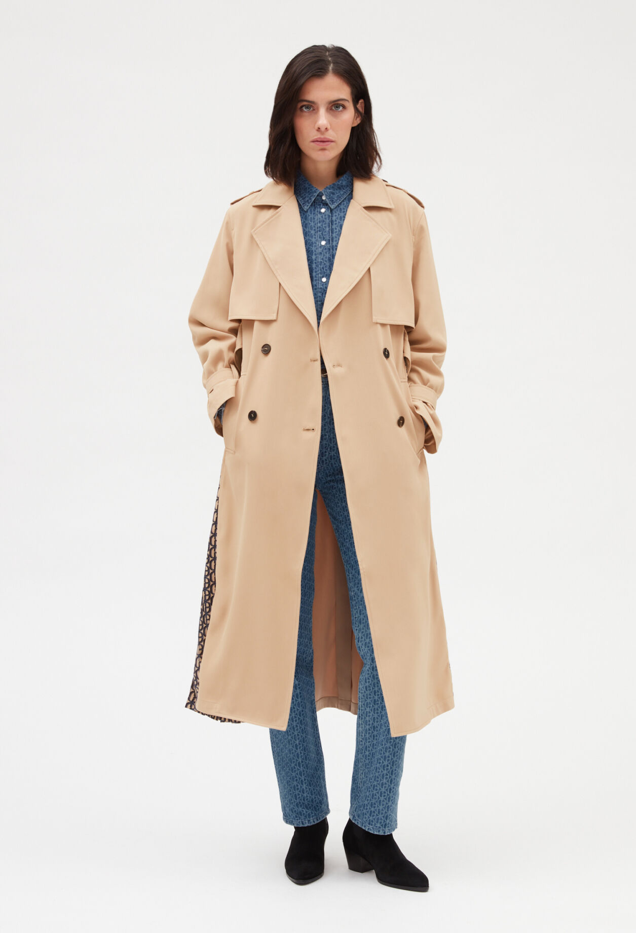 Mid sale trench coat