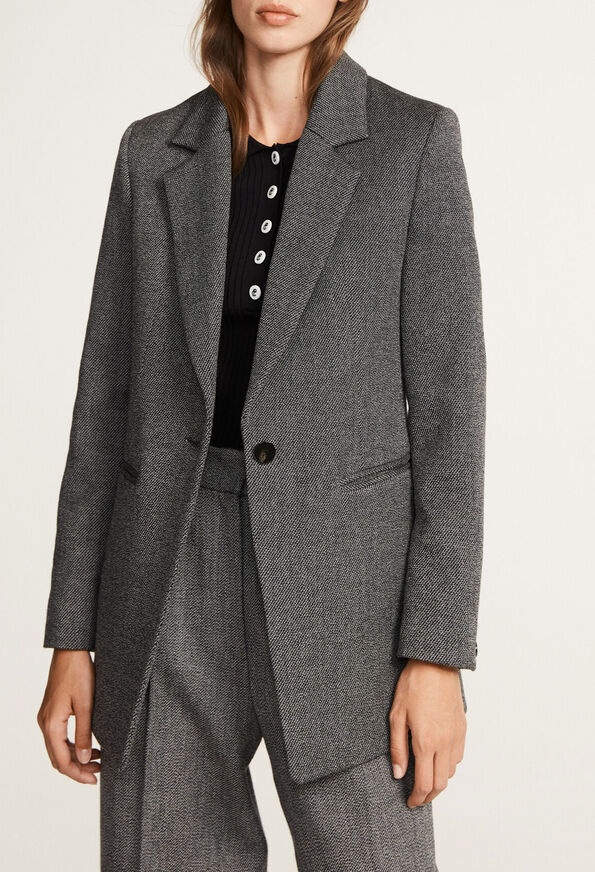120VERISO 120VERISO : Blazers color MOTTLED GREY