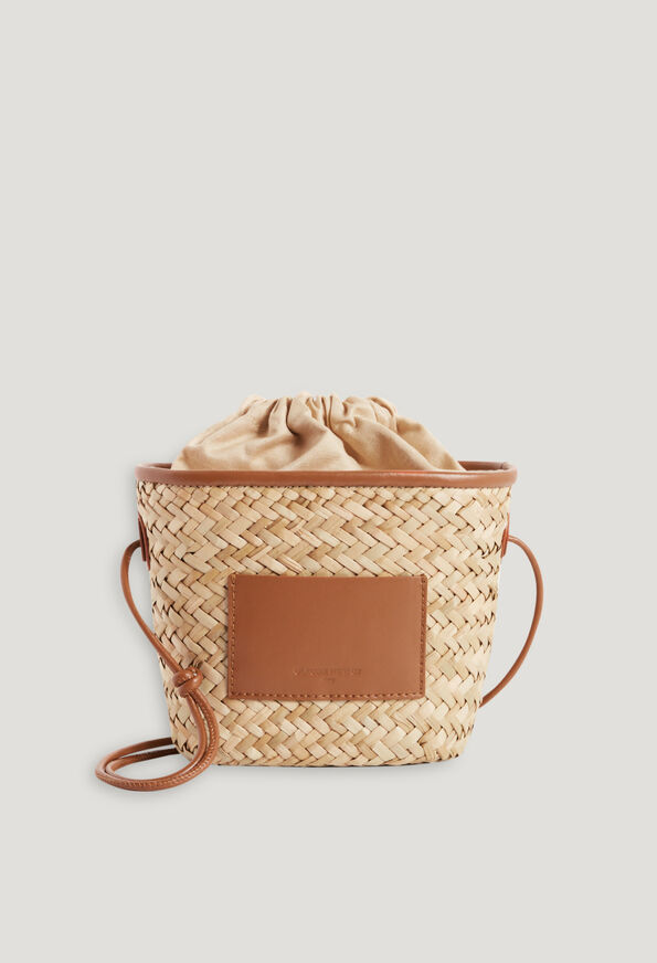 224ADRYANS : Baskets and summer bags color CAMEL