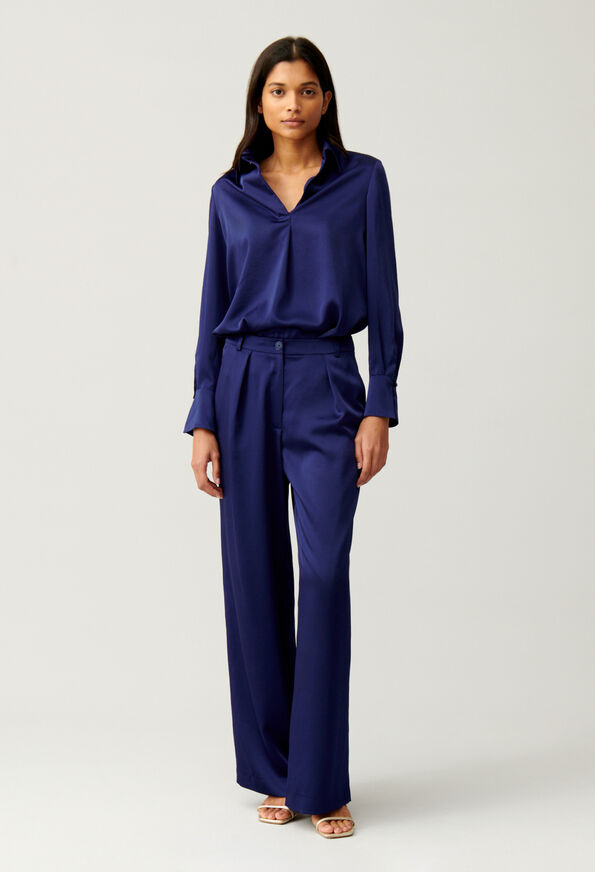 224PALOMA : Jeans and Trousers color INDIGO