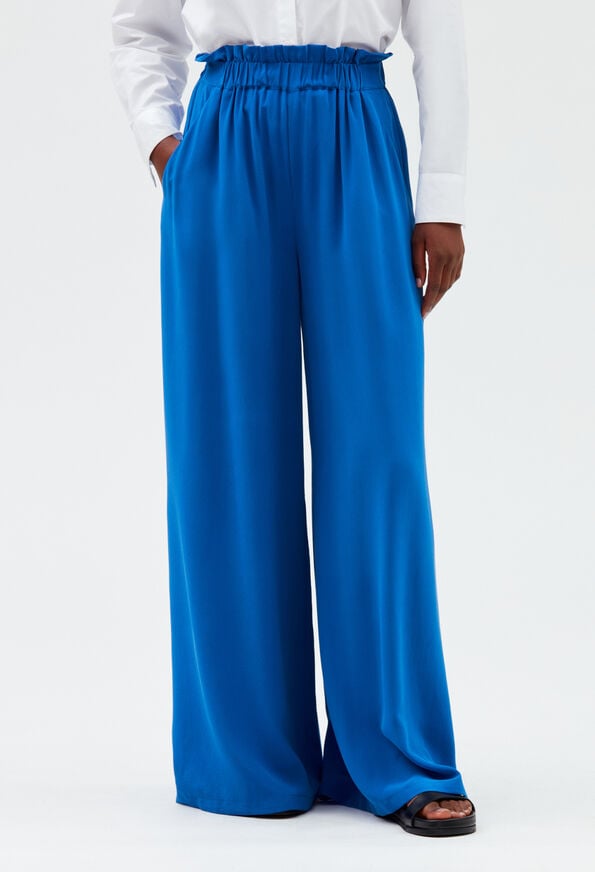 223PANTINSOIE : Pantalons et Jeans couleur BLEU SANTORIN