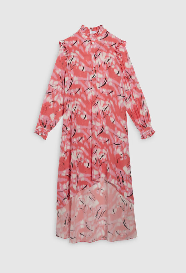 222ROSEAU 222ROSEAU : Kleider farbe PRINT FONCE