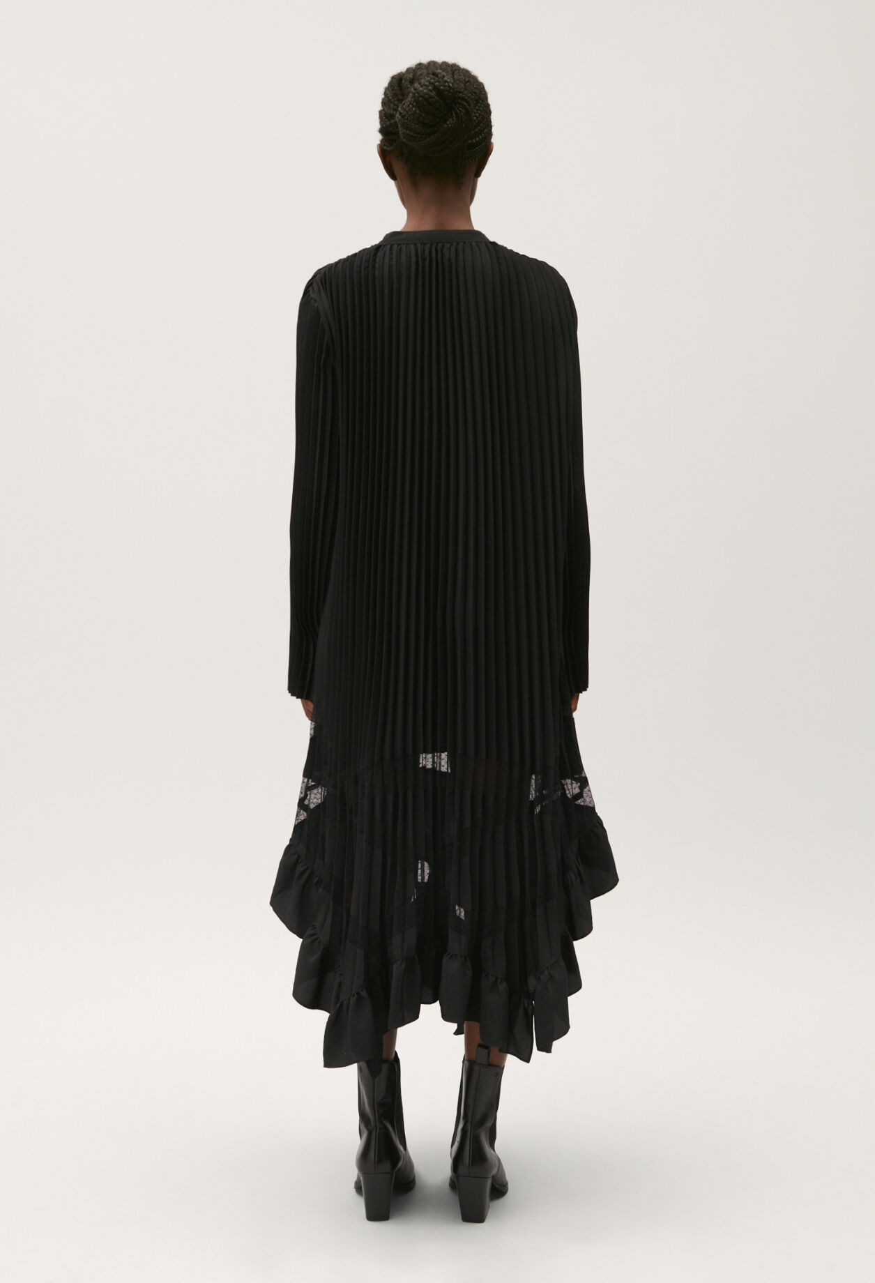 正規 ClaSTEllaR PLEATED LONG DRESS | maximise.mu