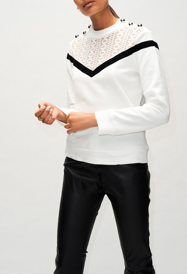 TAMAH19 TAMAH19 : Strick & Sweatshirts farbe ECRU