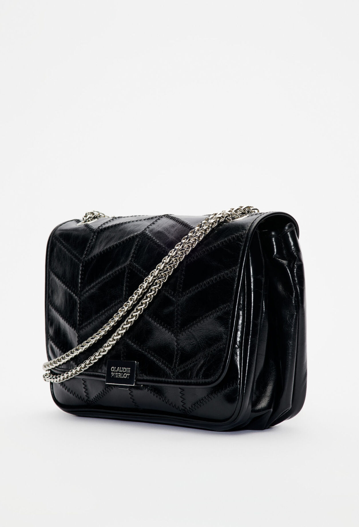 Sac claudie pierlot sale argenté