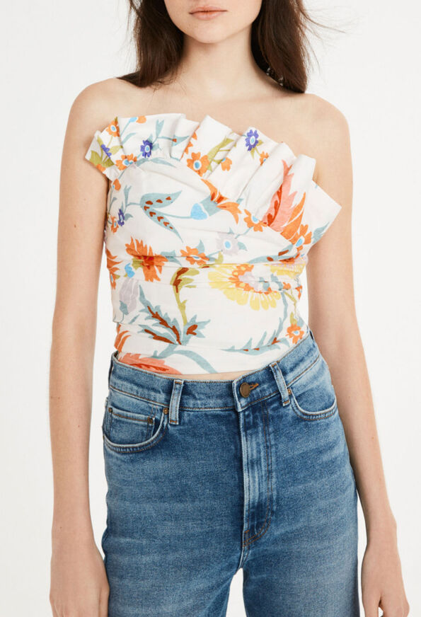 222BALTO 222BALTO : Tops et Chemises couleur PRINT CLAIR