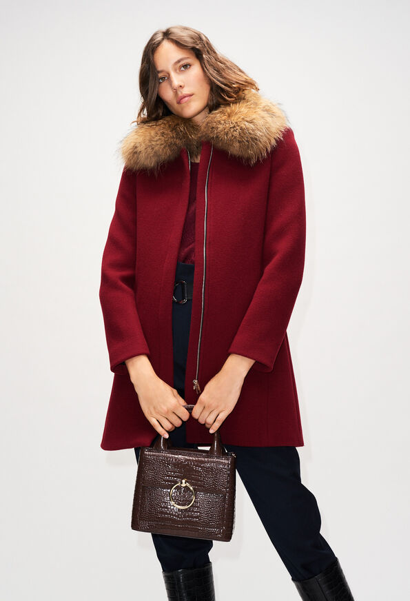 ANOUCKSMALLREPTILECROCOH19 ANOUCKSMALLREPTILECROCOH19 : Taschen und Lederwaren farbe CHOCOLAT