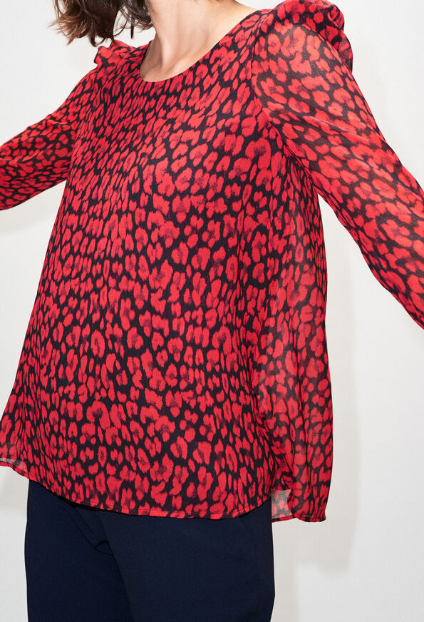 BANCLEOPARDH19 BANCLEOPARDH19 : Oberteile & Hemden farbe CERISE