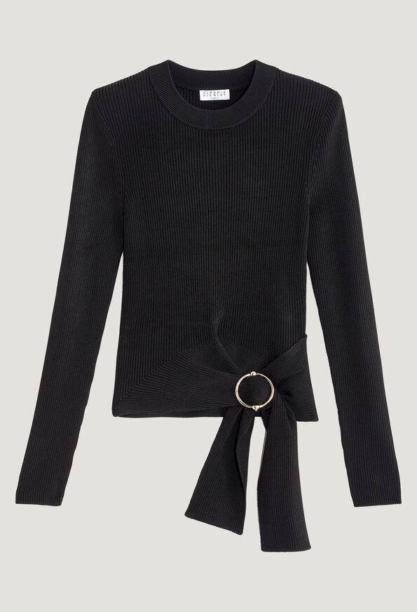 120MARIN 120MARIN : Maille & Sweatshirts couleur NOIR