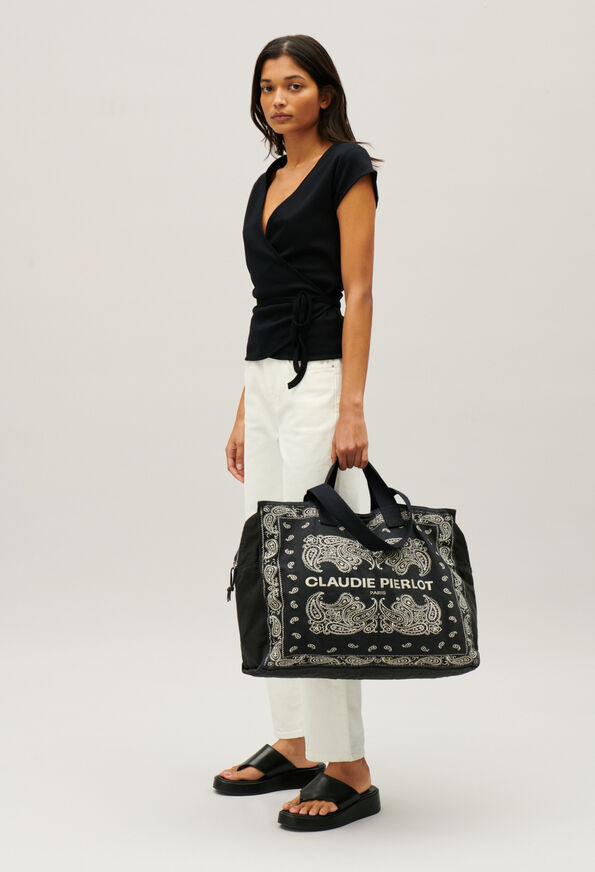 221ATRAVELBAG : Shopper bags color BLACK