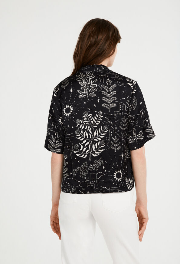 222CURIOSITY 222CURIOSITY : Tops et Chemises couleur PRINT FONCE
