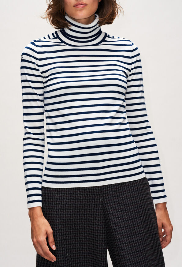 MOUSSIH19 MOUSSIH19 : Les Pulls couleur MARINIERE