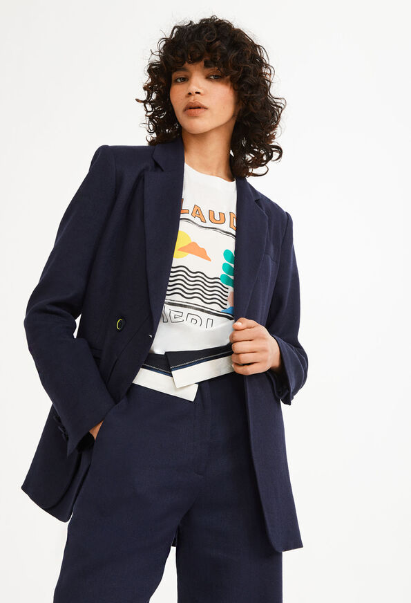 222VILLAGE 222VILLAGE : Blazers color NAVY