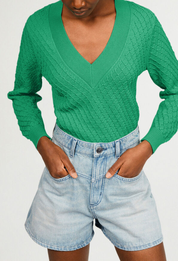 221MEILLEUR 221MEILLEUR : Strickwaren & Sweatshirts farbe MENTHE