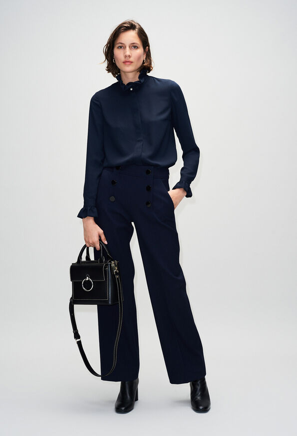 ANOUCKSMALLSADDLESTITCHH19 ANOUCKSMALLSADDLESTITCHH19 : Taschen und Lederwaren farbe NOIR