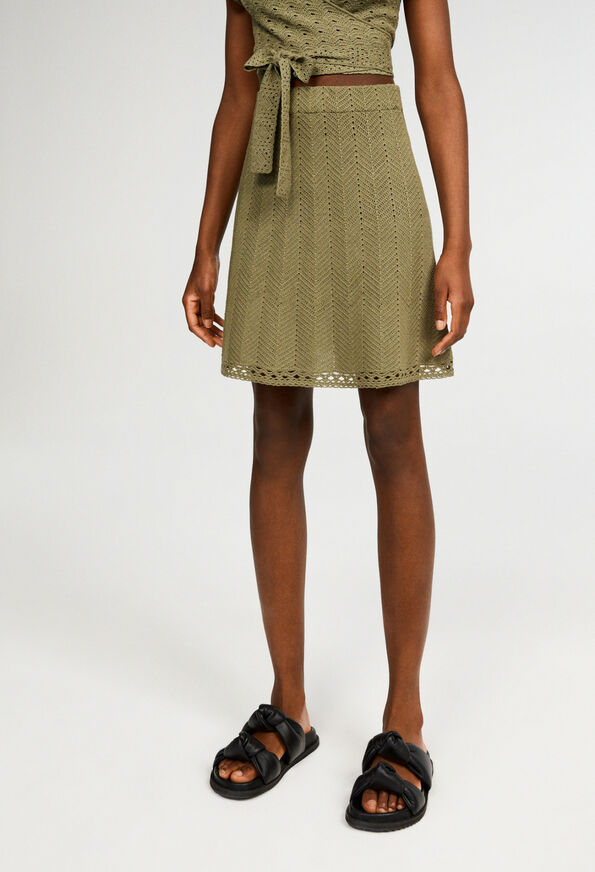 221MELINA 221MELINA : Jupes et Shorts couleur KAKI