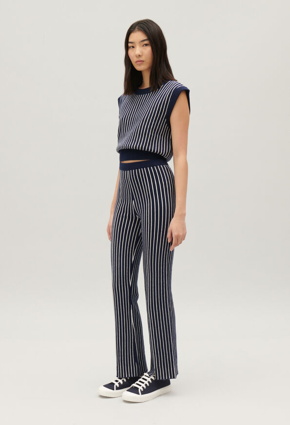 224MINUSCULE : Jeans and Trousers color NAVY