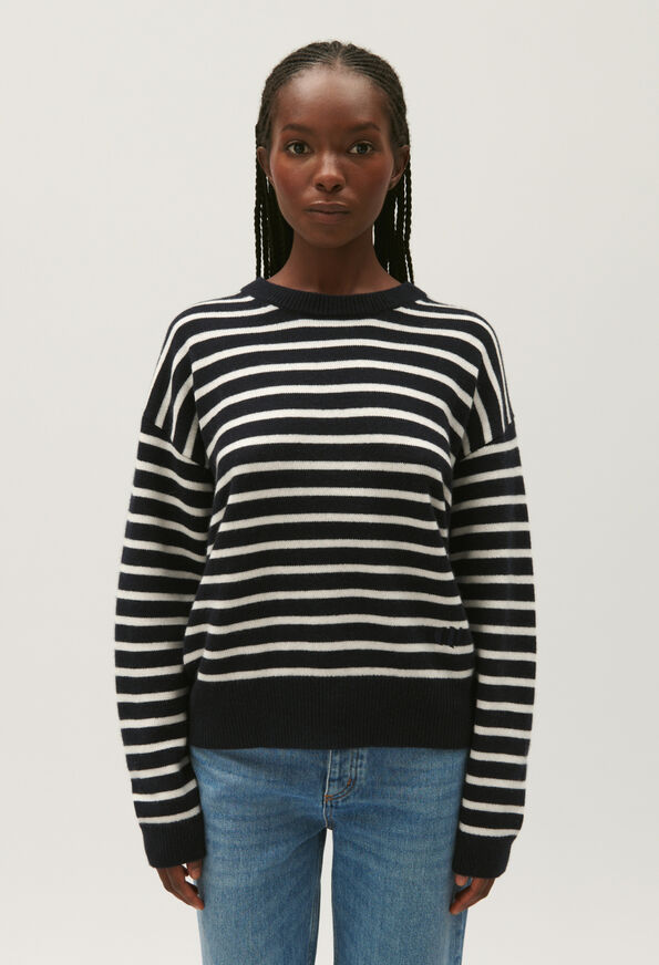 123MADISTRIPES : Maille & Sweatshirts couleur BICOLORE
