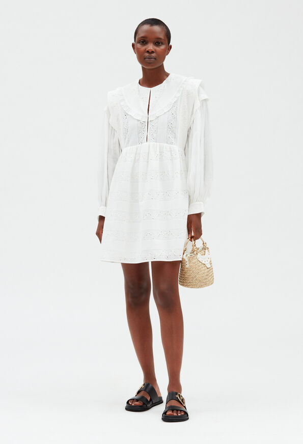 223RUSSA : Dresses color WHITE