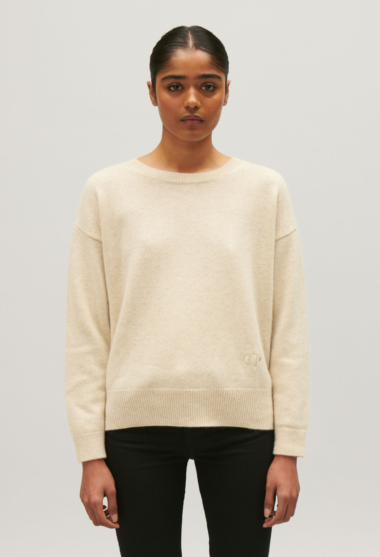 Cashmere discount cream jumper