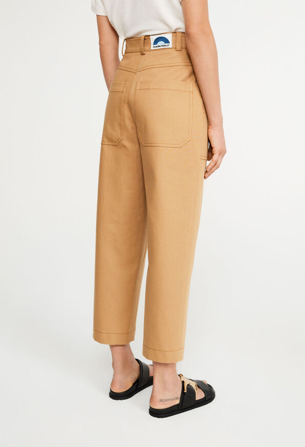 222PAON 222PAON : Pantalons et Jeans couleur CAMEL