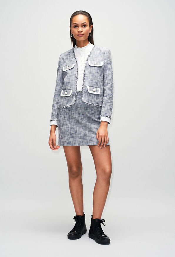 SEMILIAH19 SEMILIAH19 : Skirts & Shorts color DARK CHAMBRAY - SHIRTING
