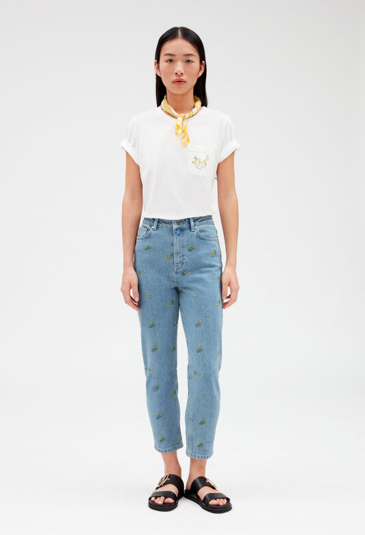 223PALOMABRODE : Jeans  farbe DENIM VERY LIGHT BLUE