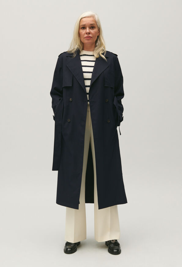 123GINABIS : Coats & Jackets color NAVY