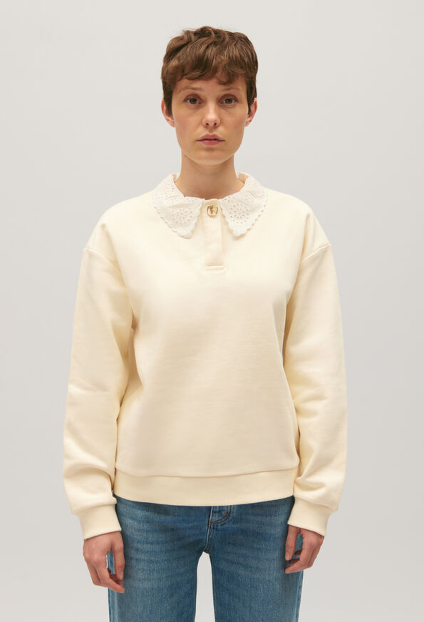 123TOUPIEBIS : Sweatshirts farbe ECRU