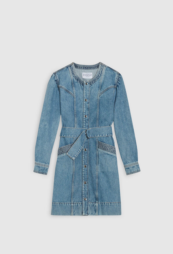 222RAMIA 222RAMIA : Kleider farbe DENIM