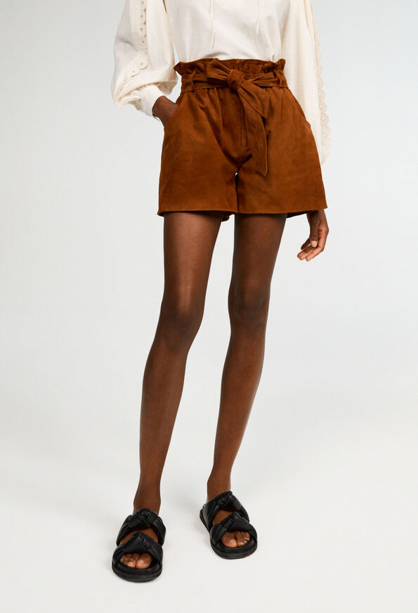 221CUEILLETTE : Shorts  farbe FAUVE