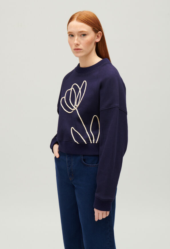 224TADAH : Sweatshirts  farbe MARINE