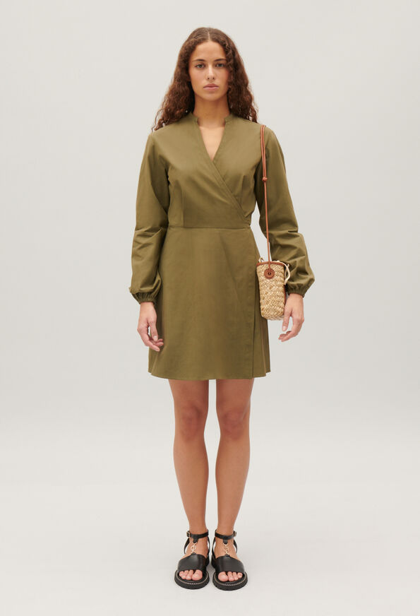224RAYMI : Short Dresses color SAND