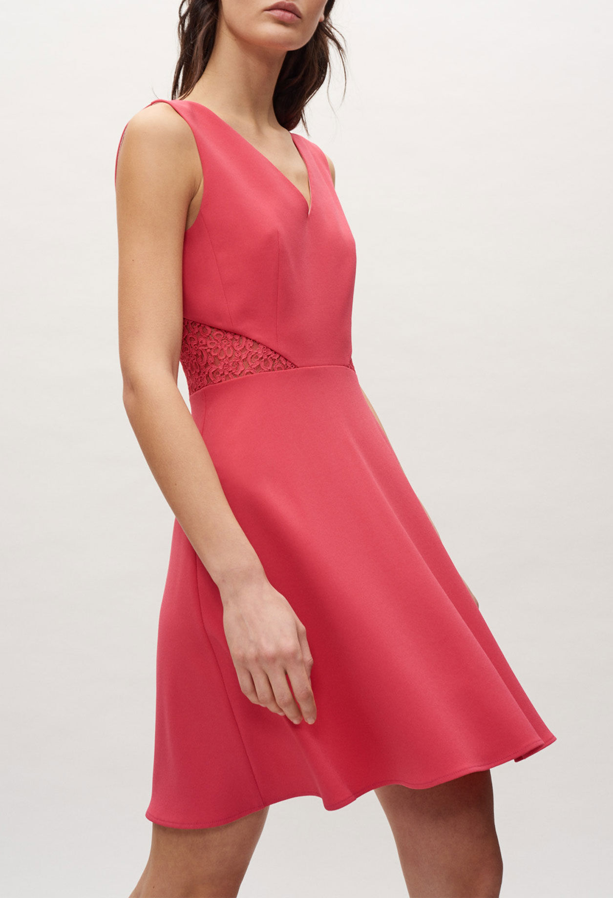 Claudie pierlot robe rouge hot sale
