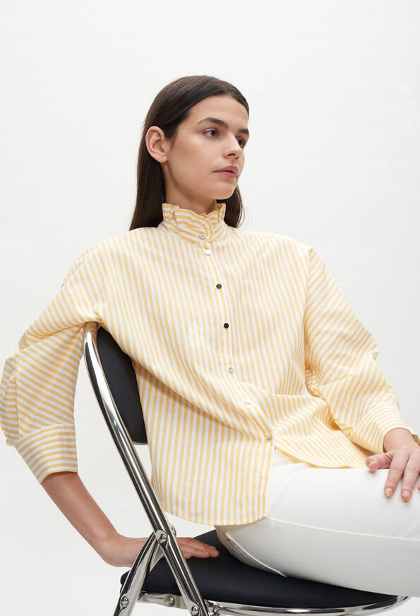 CHOUPINERAYEEE20 CHOUPINERAYEEE20 : Tops et Chemises couleur JAUNE PASTEL