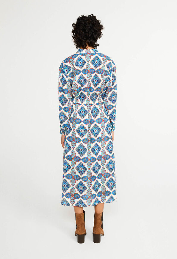 222RASA 222RASA : Kleider farbe PRINT CLAIR