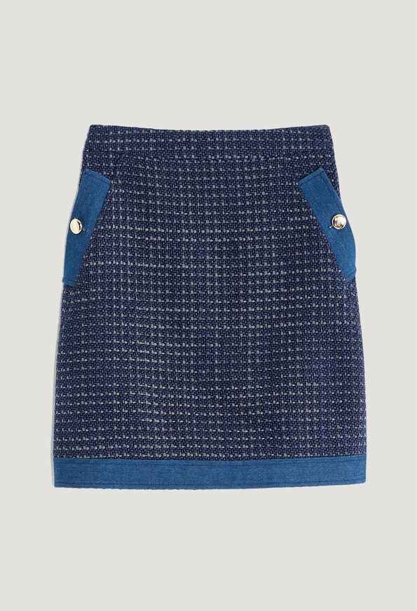 120SAINT 120SAINT : Skirts & Shorts color DENIM