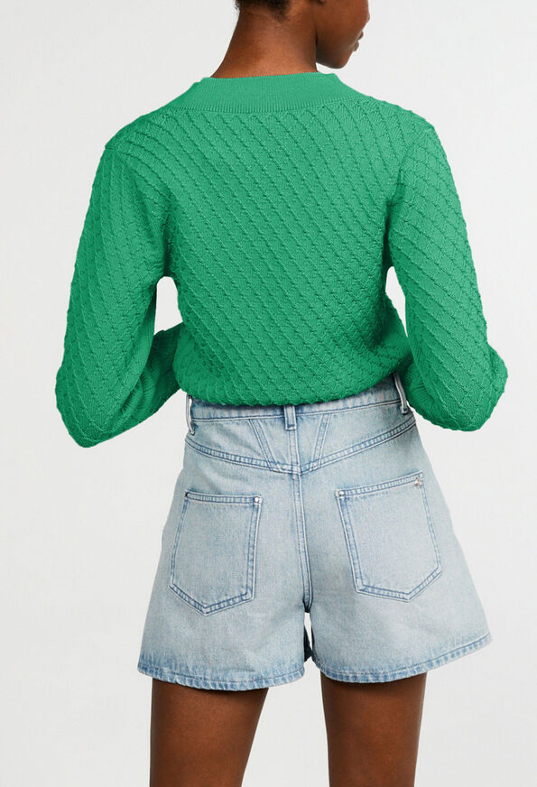 221MEILLEUR : Sweaters color MINT