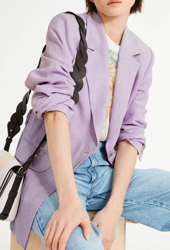 222VICTORIEUSE 222VICTORIEUSE : Vestes couleur LILAS
