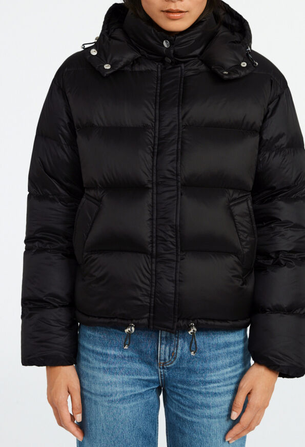 122GIOVO : Padded Coats color BLACK