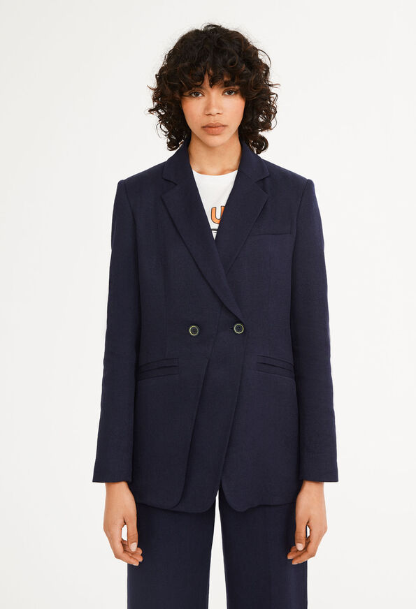 222VILLAGE 222VILLAGE : Blazers color NAVY