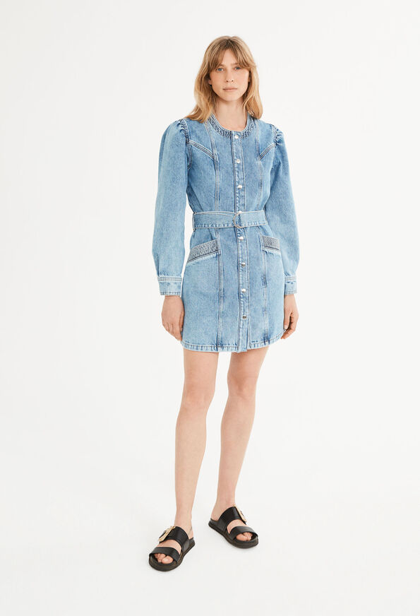 222RAMIA 222RAMIA : Kleider farbe DENIM