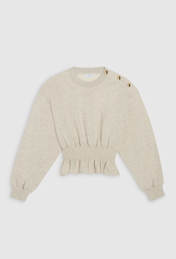 222TOMIJY 222TOMIJY : Strickwaren & Sweatshirts farbe ECRU