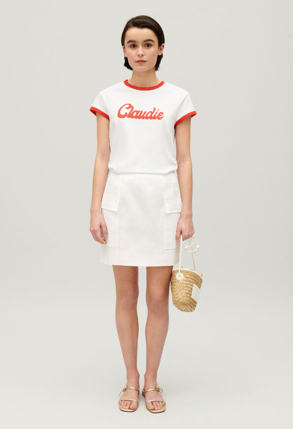 224STELLA : Short Skirts color WHITE