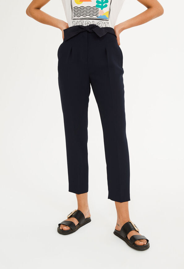 120PAPAYE : Pantalons et Jeans couleur NOIR