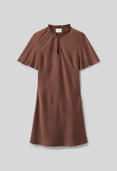 Kurzes Flie&szlig;endes Kleid