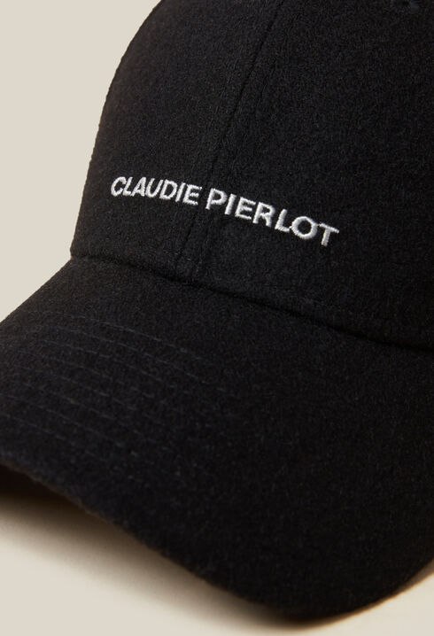 Casquette logo Claudie Pierlot noire
